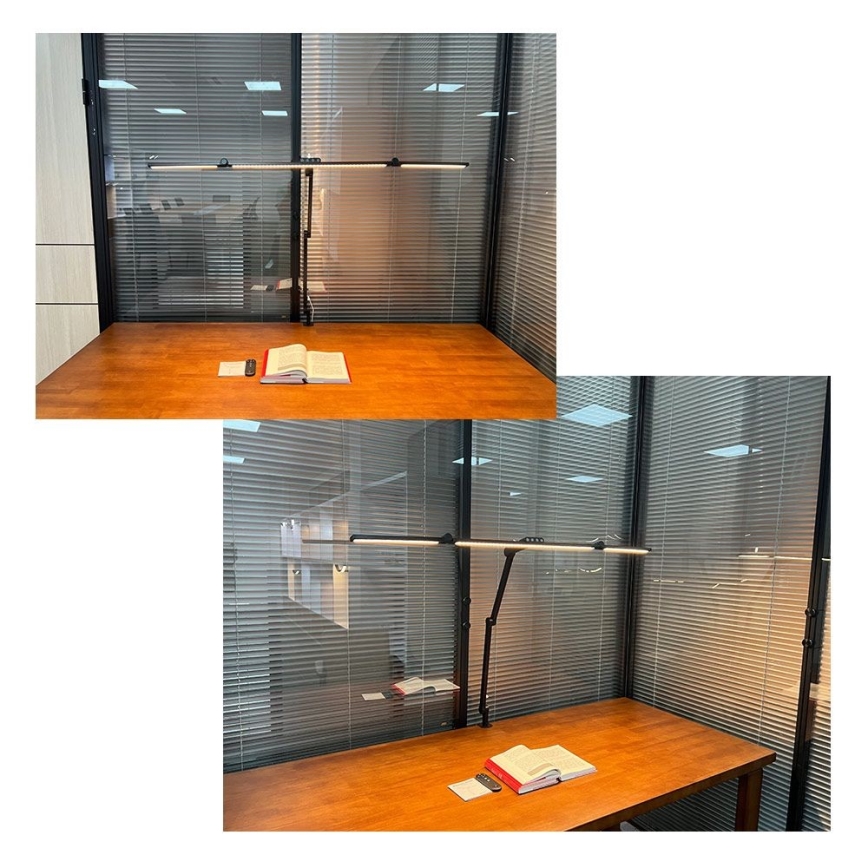 LED Regulable táctil flexible lámpara de mesa POINTIQ LED/36W/230V 3000-6500K CRI 92 negro