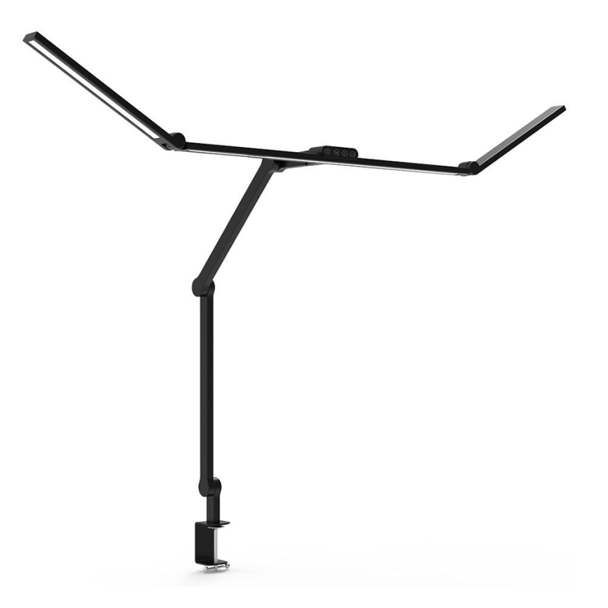 LED Regulable táctil flexible lámpara de mesa POINTIQ LED/36W/230V 3000-6500K CRI 92 negro