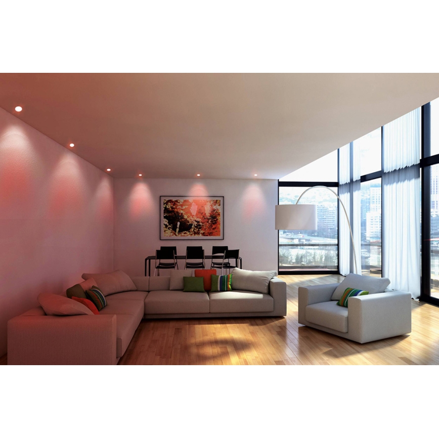 LED RGB Bombilla CONNECT GU10/5W/230V - Eglo