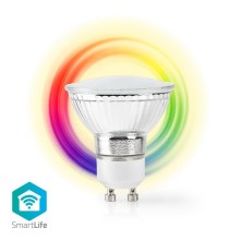 LED RGB Bombilla inteligente regulable GU10/5W/230V
