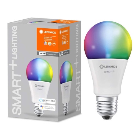 LED RGB Bombilla regulable SMART+ E27/14W/230V 2700K-6500K Wi-Fi - Ledvance