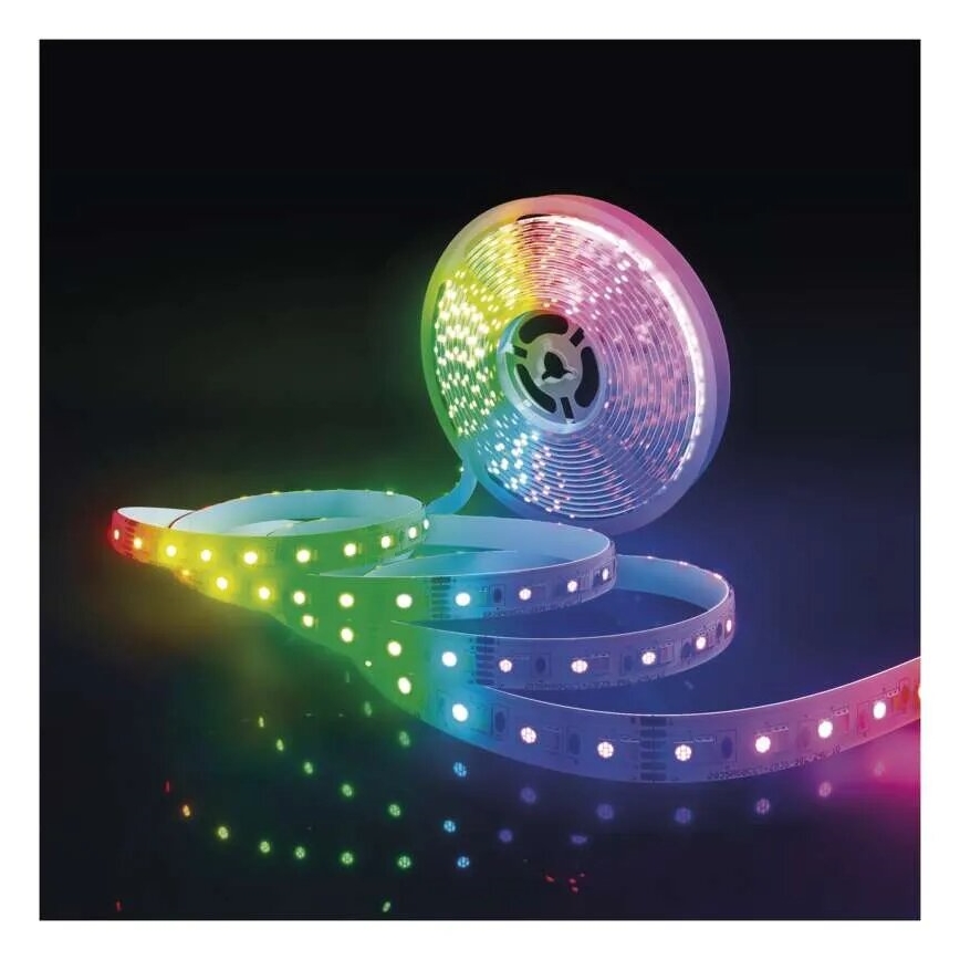 LED RGB+CCT Tira regulable GOSMART LED/11W/230V 2 m 2700-6500K IP44 Wi-Fi + control remoto