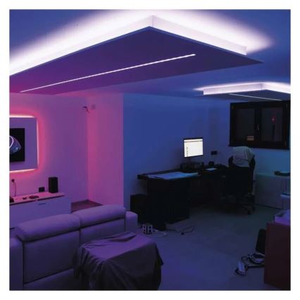LED RGB+CCT Tira regulable GOSMART LED/11W/230V 2 m 2700-6500K IP44 Wi-Fi + control remoto