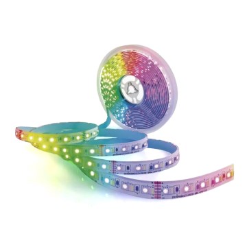 LED RGB+CCT Tira regulable GOSMART LED/21W/230V 5 m 2700-6500K IP44 Wi-Fi + control remoto