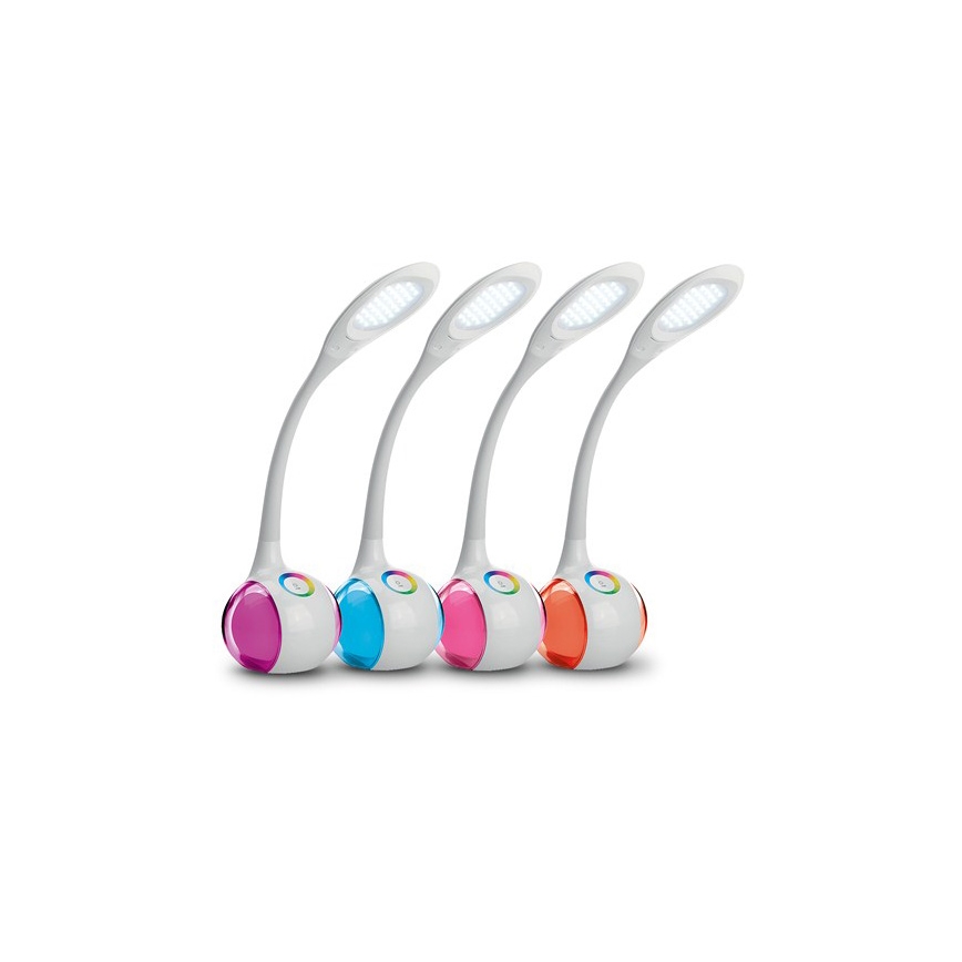 LED RGB Lámpara de mesa regulable LED/7W/230V color blanco