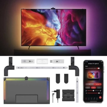 LED RGBIC Tira para TV GoSmart LED/24W/230V 65“