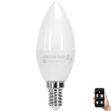 LED RGBW Bombilla C37 E14/4,9W/230V 2700-6500K - Aigostar