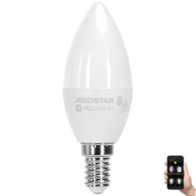 LED RGBW Bombilla C37 E14/6,5W/230V 2700-6500K - Aigostar