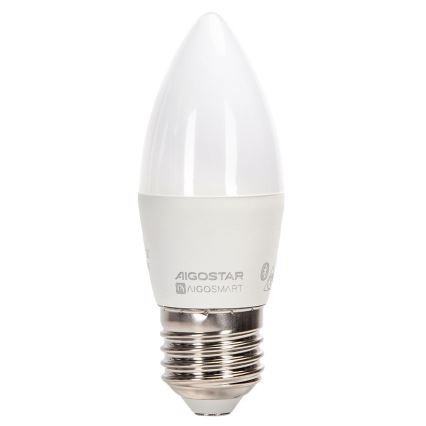 Bombilla LED RGBW regulable C37 E27/4,9W/230V 2700-6500K - Aigostar