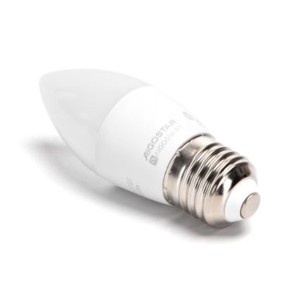 LED RGBW Bombilla C37 E27/4,9W/230V 2700-6500K - Aigostar