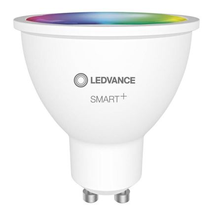 LED RGBW Bombilla regulable SMART+ GU10/5W/230V 2700K-6500K Wi-Fi - Ledvance