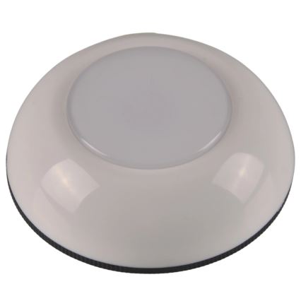 LED RGBW Iluminación regulable para muebles LED/0,5W/4,5V 3xAAA blanco + control remoto