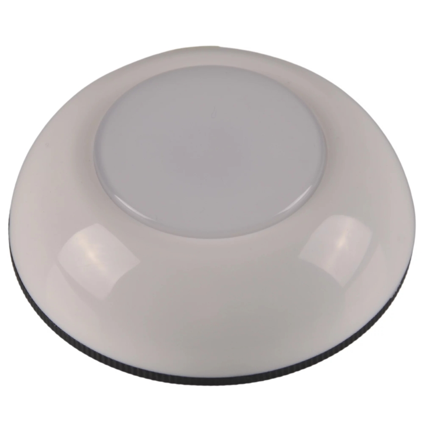 LED RGBW Iluminación regulable para muebles LED/0,5W/4,5V 3xAAA blanco + control remoto