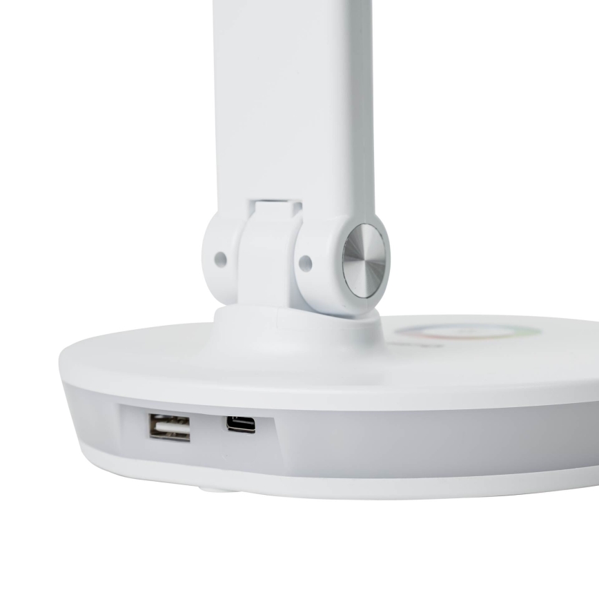 LED RGBW Lámpara de mesa regulable con función de power bank LED/12W/5V 2800-6000K blanco