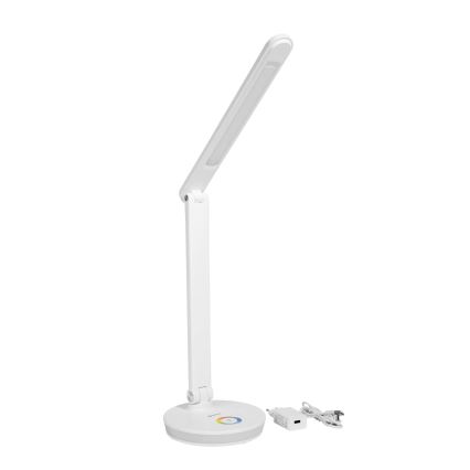 LED RGBW Lámpara de mesa regulable con función de power bank LED/12W/5V 2800-6000K blanco