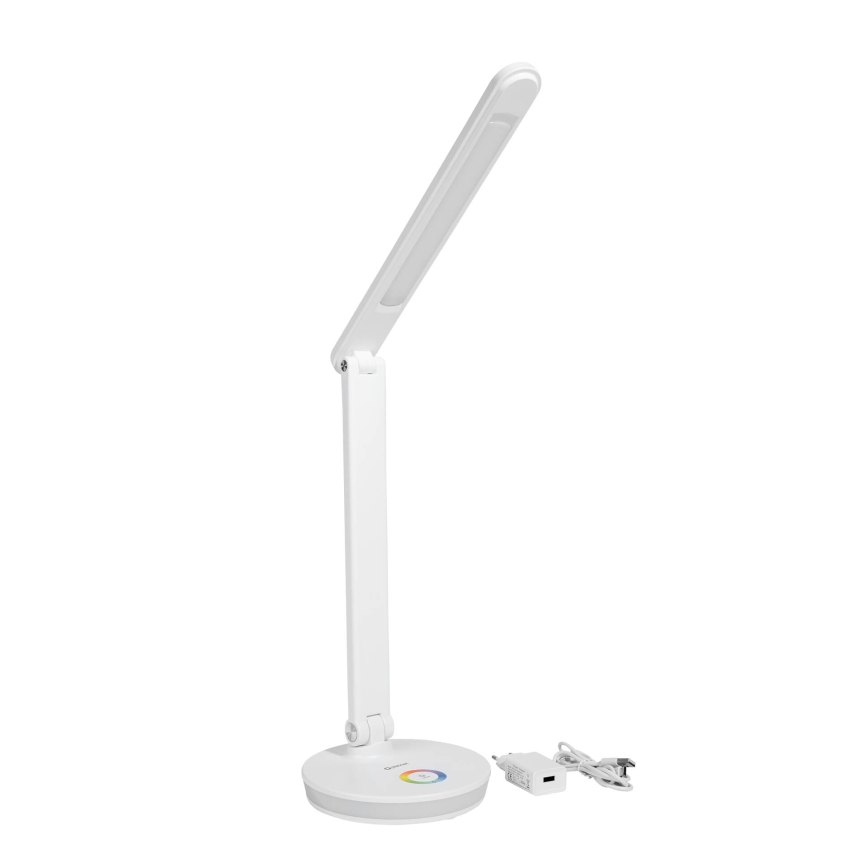 LED RGBW Lámpara de mesa regulable con función de power bank LED/12W/5V 2800-6000K blanco