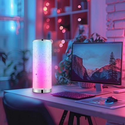 LED RGBW Lámpara de mesa regulable STELLA MINI LED/5W/5V + mando a distancia
