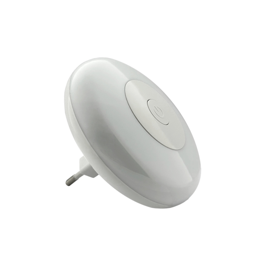 LED RGBW Lámpara de noche LED/1W/230V blanco