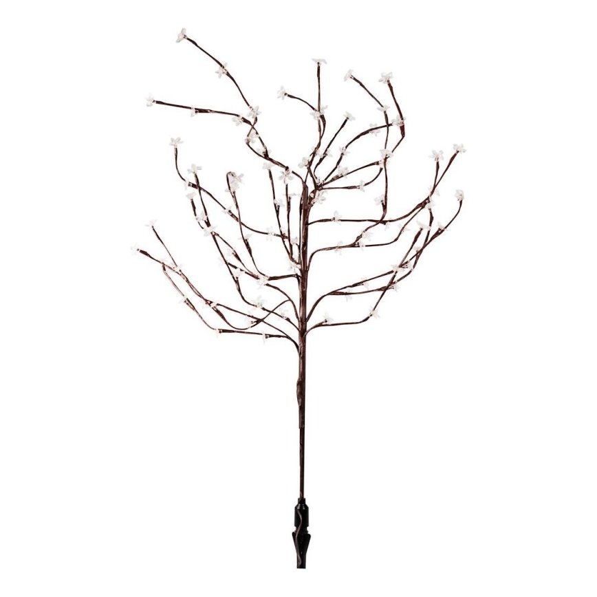 LED RGBW Lámpara solar TREE LED/0,1W/1,2V 600 mAh IP44 marrón