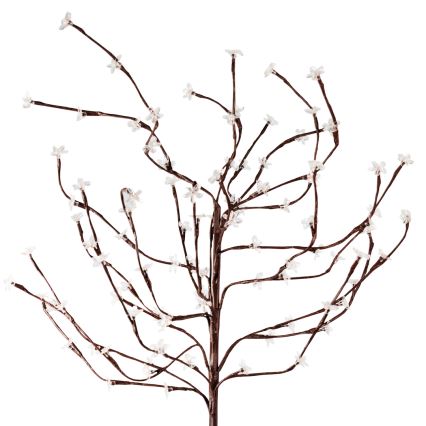 LED RGBW Lámpara solar TREE LED/0,1W/1,2V 600 mAh IP44 marrón