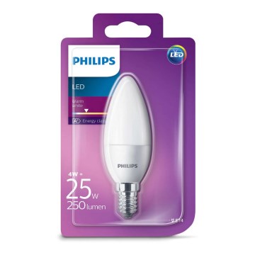 LED vela Philips E14/4W/230V - CANDLE