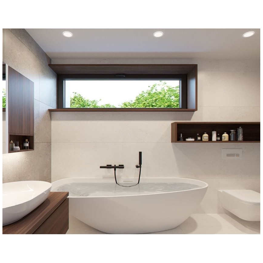 LED2 - Foco de techo LED empotrable STATIC LED/7W/230V IP44