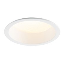LED2 - Lámpara empotrable de baño LED regulable ZETA LED/10W/230V 3000K IP44