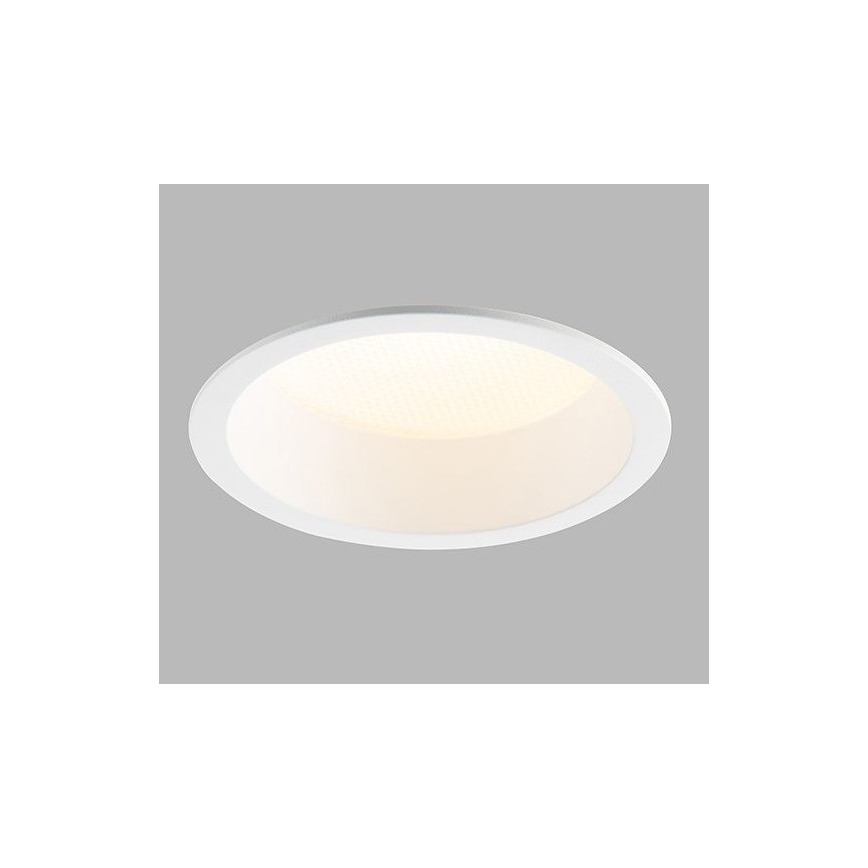 LED2 - Lámpara empotrable de baño LED regulable ZETA LED/10W/230V 3000K IP44