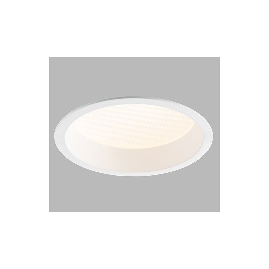 LED2 - Lámpara empotrable de baño LED regulable ZETA LED/15W/230V 4000K IP44