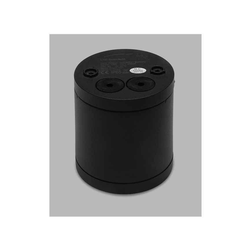 LED2- LED Foco de exterior TUBO LED/10W/230V IP65 3000K/4000K/5700K negro