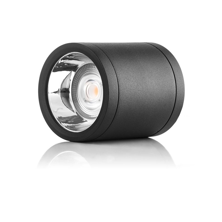 LED2- LED Foco de exterior TUBO LED/10W/230V IP65 3000K/4000K/5700K negro