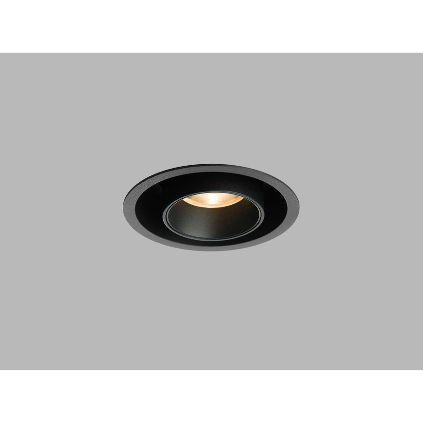 LED2 - Plafón de techo LED HIDE LED/20W/230V CRI 90 negro
