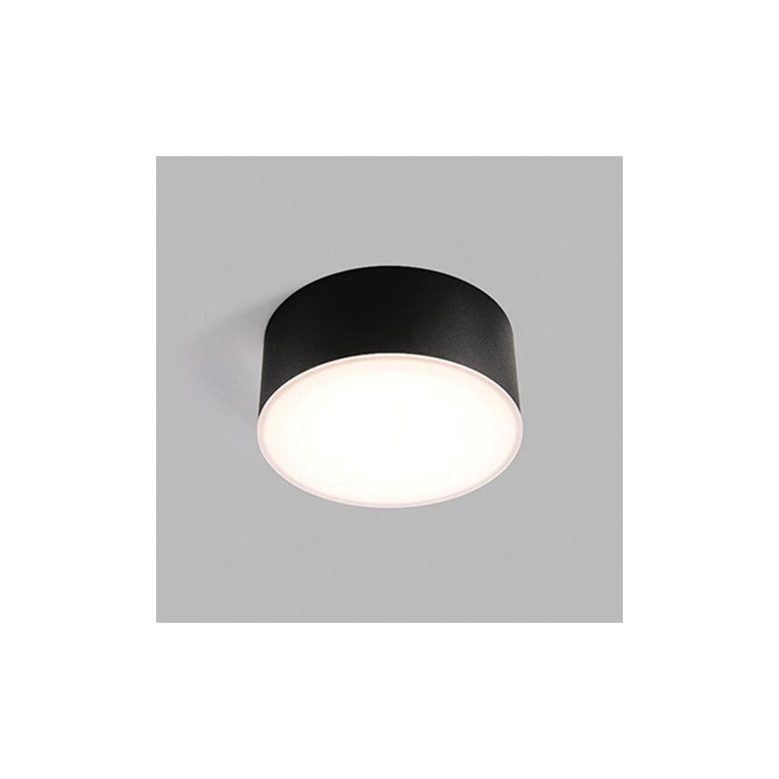 LED2 - Plafón LED BUTTON LED/12W/230V CRI 90 negro