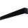 LED2 - Plafón LED LINO LED/24W/230V 3000K/3500K/4000K negro 90 cm
