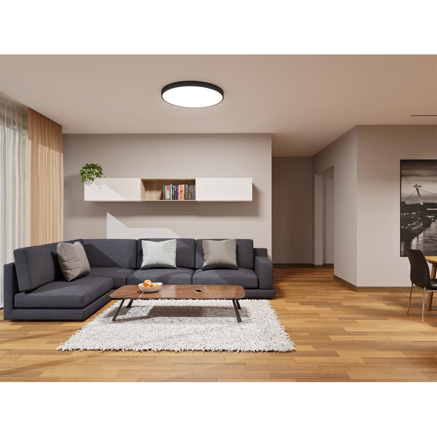 LED2 - Plafón LED MONO LED/30W/230V 3000K/4000K negro