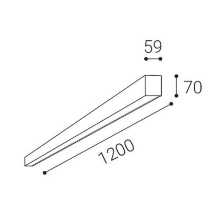 LED2 - Plafón LED NOLI LED/40W/230V 3000K/3500K/4000K blanco