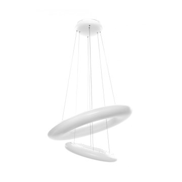 LEDKO 00215 - Lámpara colgante LED DONUT LED/104W/230V