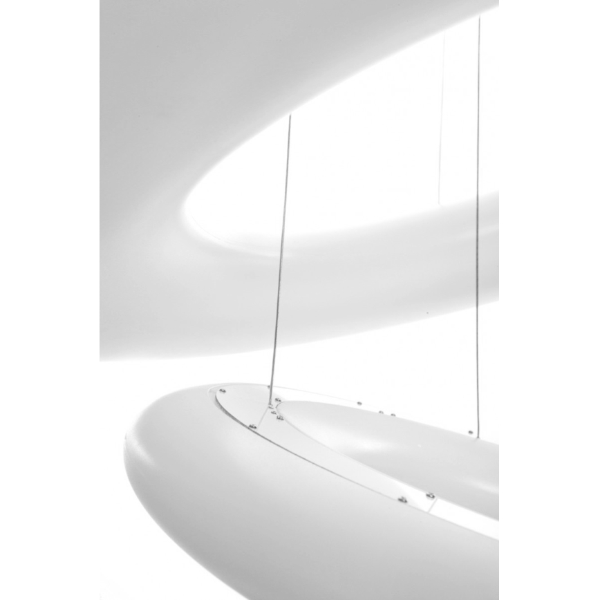 LEDKO 00215 - Lámpara colgante LED DONUT LED/104W/230V