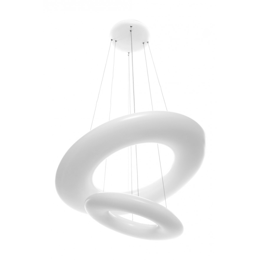 LEDKO 00215 - Lámpara colgante LED DONUT LED/104W/230V