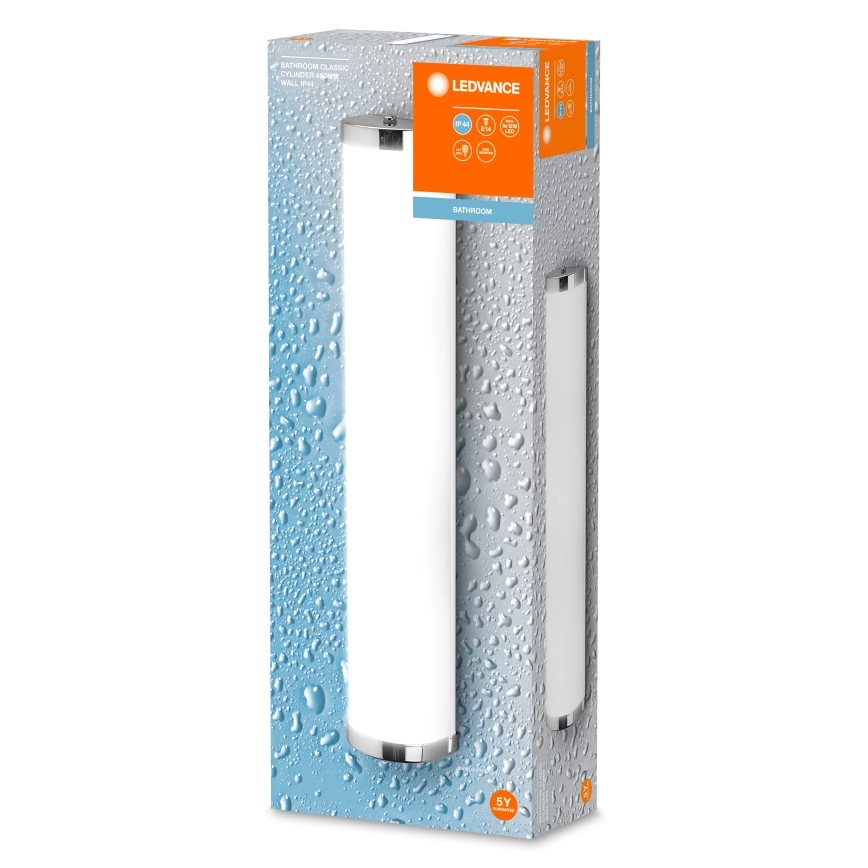 Ledvance - Aplique de baño BATHROOM CLASSIC 3xE14/12W/230V IP44