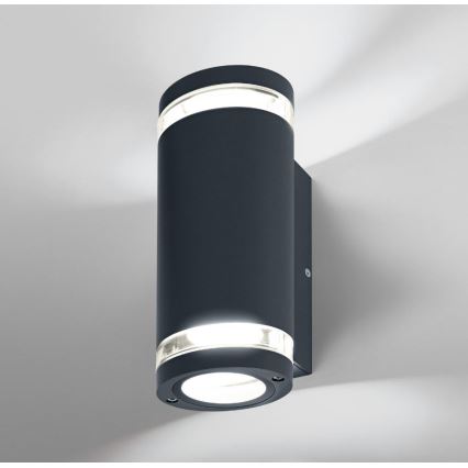 Ledvance - Aplique de exterior BEAM 2xGU10/35W/230V IP44