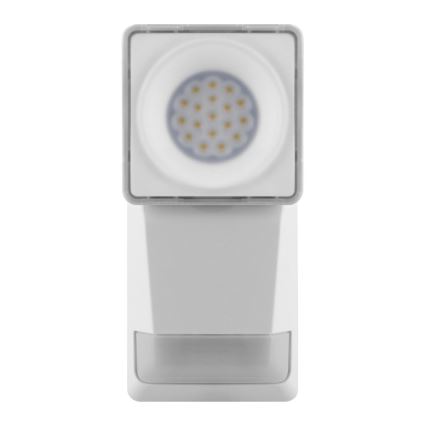 Ledvance - Aplique de exterior LED con sensor SPOT LED/8W/230V IP55 blanco