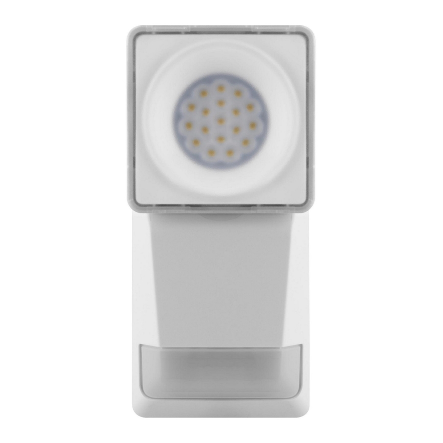 Ledvance - Aplique de exterior LED con sensor SPOT LED/8W/230V IP55 blanco