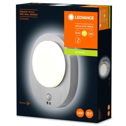 Ledvance - Aplique de exterior LED DISC LED/8W/230V IP44