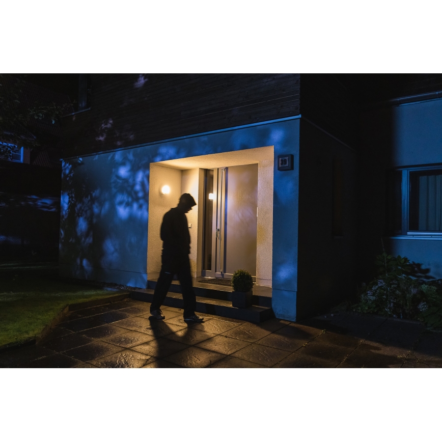 Ledvance - Aplique LED de exterior con sensor y cámara SMART + LED/15W/230V Wi-Fi IP44