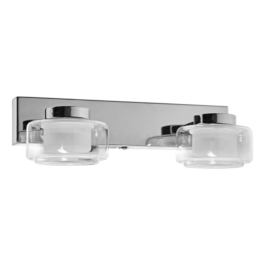 Ledvance - Aplique LED de baño ORBIS FLAME 2xLED/5,5W/230V 3000/4000K IP44 cromo