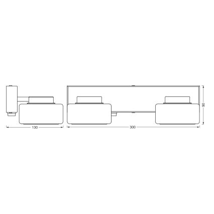 Ledvance - Aplique LED de baño ORBIS FLAME 2xLED/5,5W/230V 3000/4000K IP44 cromo
