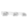 Ledvance - Aplique LED de baño ORBIS FLAME 3xLED/5,5W/230V 3000/4000K IP44 blanco