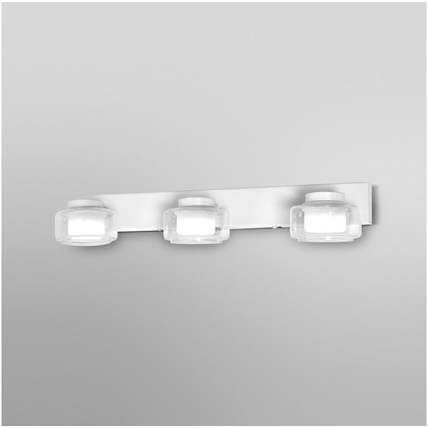 Ledvance - Aplique LED de baño ORBIS FLAME 3xLED/5,5W/230V 3000/4000K IP44 blanco