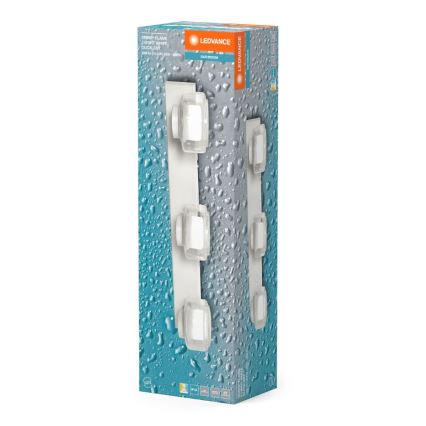 Ledvance - Aplique LED de baño ORBIS FLAME 3xLED/5,5W/230V 3000/4000K IP44 blanco
